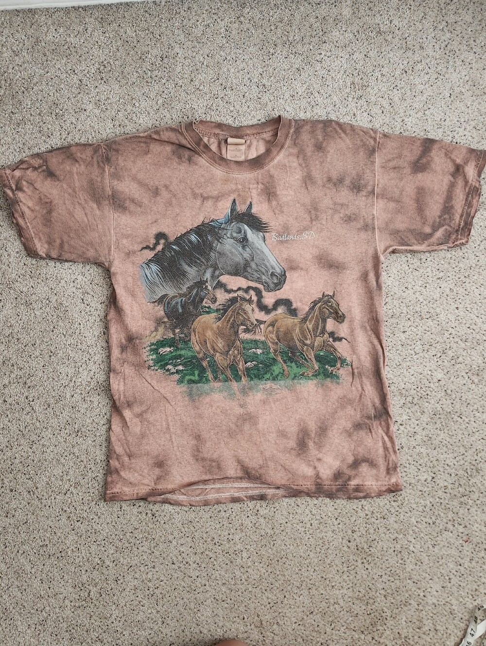 Vintage Horse Tie Dye Shirt